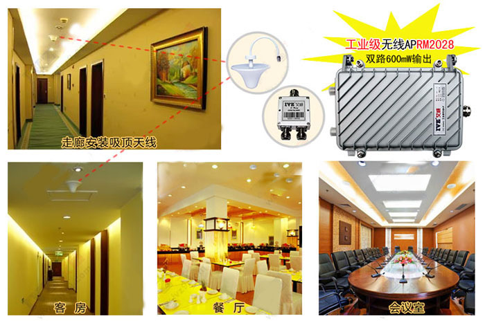 工业级无线AP 无线覆盖应用